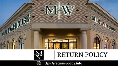 Mens Wearhouse Return & Refund Policy